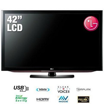 Télévision LG 42 Pouces