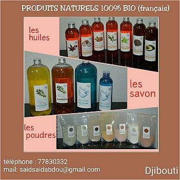 Produits bio 100% naturels