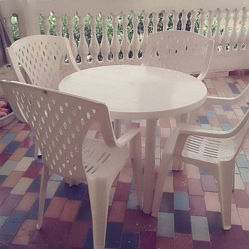 Table et chaises De jardin