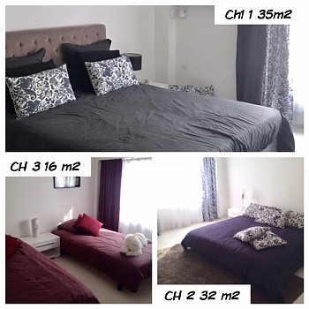 For rent 3 bedrooms fully equipped apartment