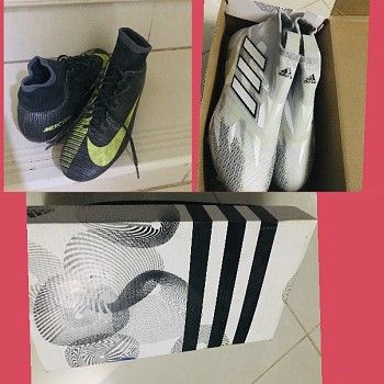 Chaussures de foot crampons Adidas & Nike mercurial
