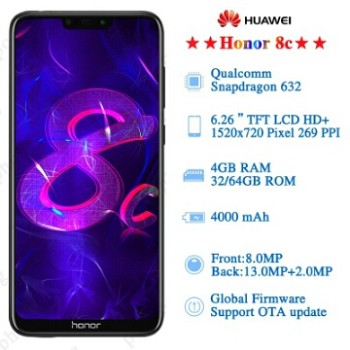 Huawei honor 8c black