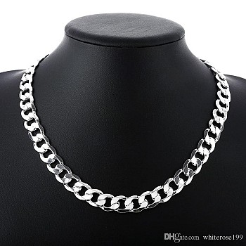 Collier Andara Silver pur argent pour homme