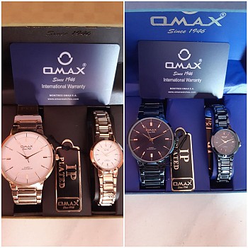 Omax Couple Watchs