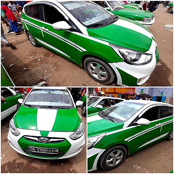 Hyundai accent taxi