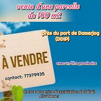 Parcelle à vendre à Damerjog