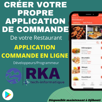 Application Commande En ligne (Restaurants)