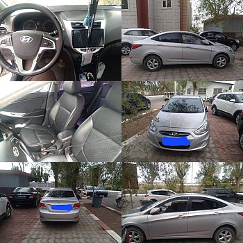 Accent Hyundai Accent grise 2014