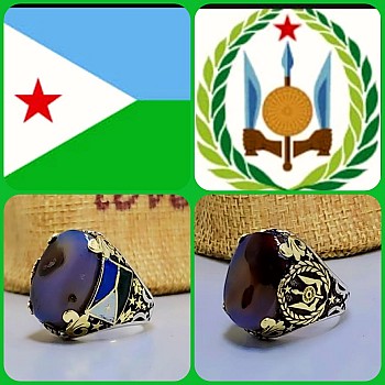 Anneau Embleme National Djiboutien