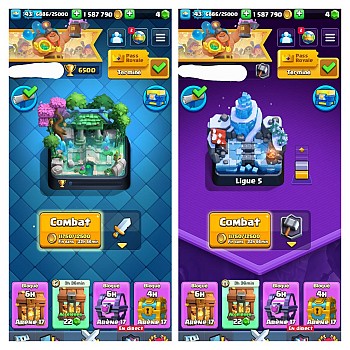 Compte Clash Royale à vendre