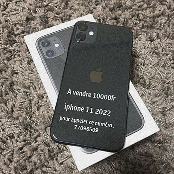 iPhone 11 noir