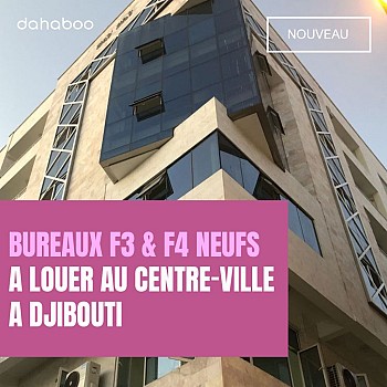 Location locaux de bureaux neufs au centre ville