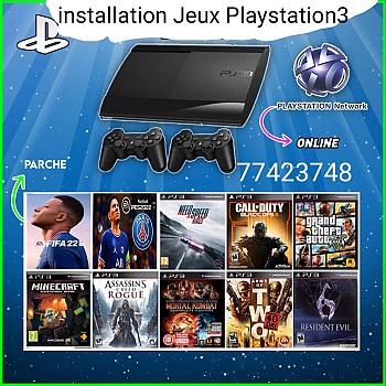 Installation de tous les jeux et programmes PlayStation 3 (52 jeux)