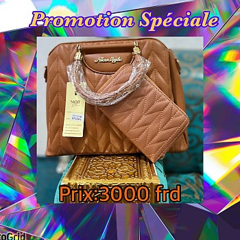 Promotion des sacs à deux pièces pièces