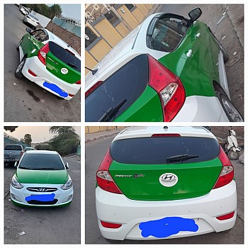 Taxi Hyundai accent wit 2013