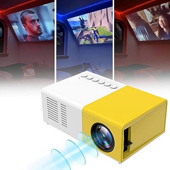 Mini projecteur neuf,disponible en noir ou jaune