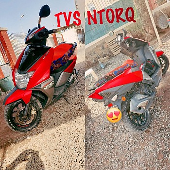 Scooter TVS Ntorq 125 en vente, excellent état