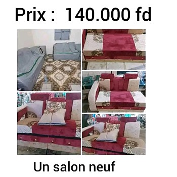 Salon neuf acheté mais pas installé