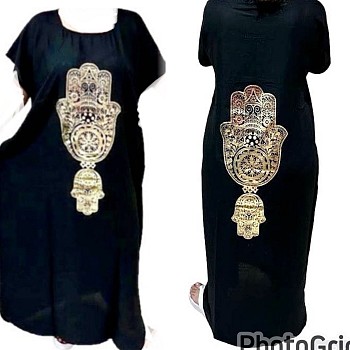 Robe en coton, plusieurs couleurs disponibles