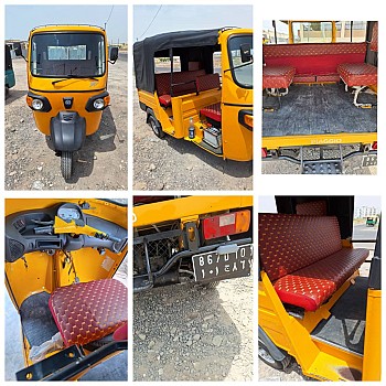 Moto Bajaj 6 places, neuve, sous garantie, 3 mois d\'utilisation