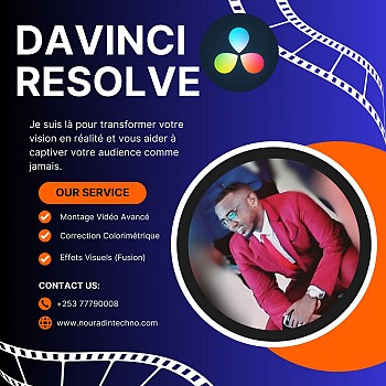 Services de graphisme et montage vidéo professionnels