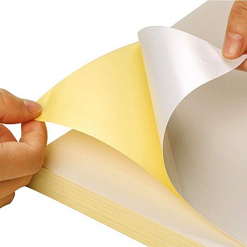 Papier A4 collant, lot de 10 sachets
