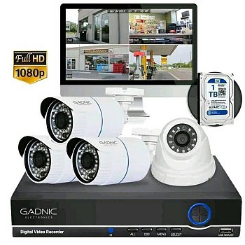Installation des Caméras Surveillance
