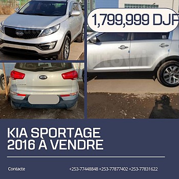 Kia Sportage 2016 en excellent état, boîte automatique, climatisation fonctionnelle