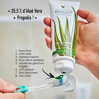 Dentifrice Forever ToothGel - Protection et Soins pour Vos Dents