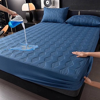 Drap housse imperméable deux places et lit simple