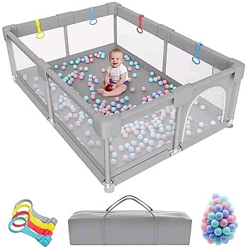 Parc de jeu sécurisé pour bébé avec 25 balles à vendre