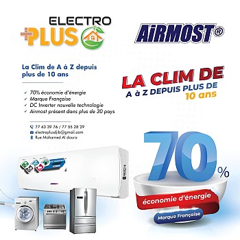 Climatiseur et électroménager Airmost - Économisez jusqu’à 70 % - Dispo chez ELECTRO PLUS