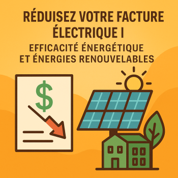Expert en efficacité énergétique et énergie renouvelable pour réduire vos factures d\'électricité