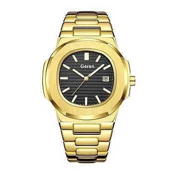 Montre dorée élégante - prix incroyable