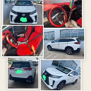 Toyota Rush 2020, essence, 7 places, très bon état, barre choc Lexus 2024