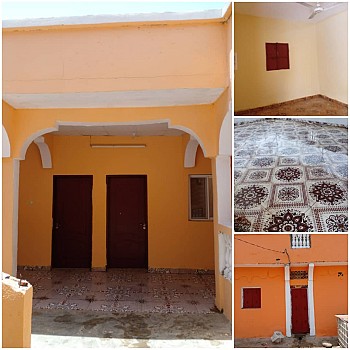 Maison F3 neuve avec terrasse couverte à Barwaqo 1