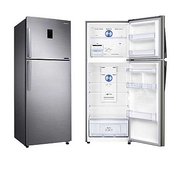 Réfrigérateur Samsung twin cooling argenté, état neuf, prix négociable