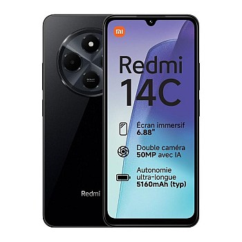 Xiaomi Redmi 14 c Noir 2025, à débattre
