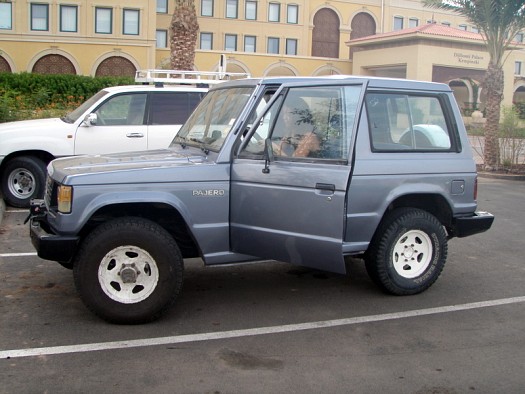 Mitsubishi Pajero Diesel chassis court