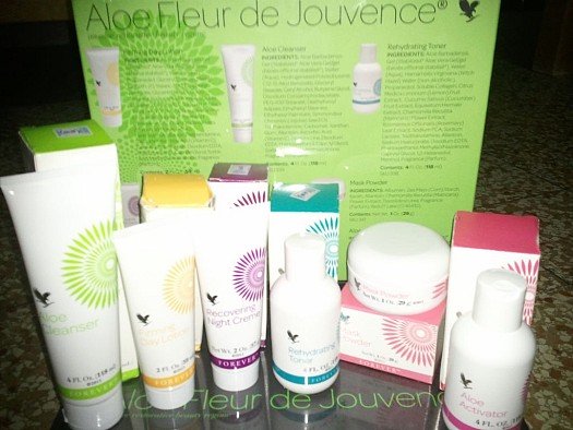 Kit de soin du visage à base d'Aloe Vera de Forever Living Product