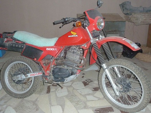 MOTO HONDA 500XLR