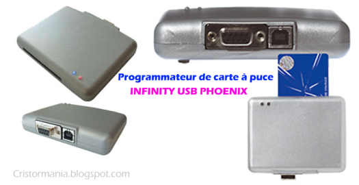 Programmateur pour de cartes a puce USB Phoenix