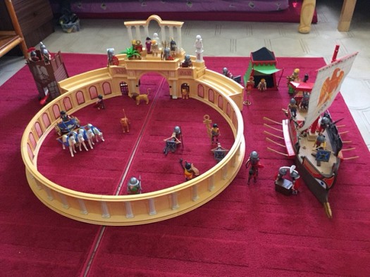 lot playmobil romain