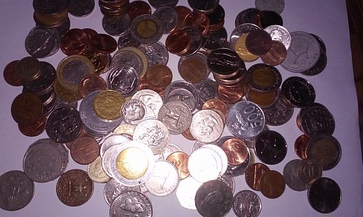 Lot de pieces de monnaie