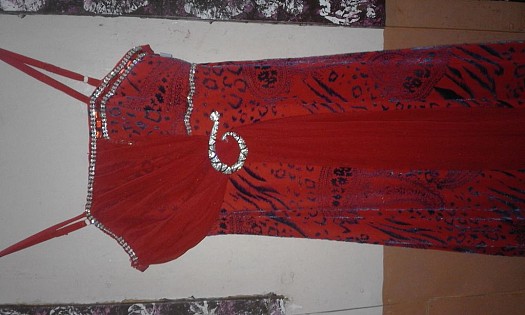 Robe rouge soirée