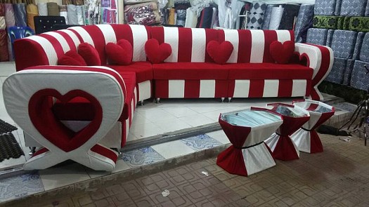salon en forme L
