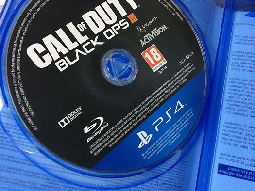 Cd ps4 call of duty black ops 3