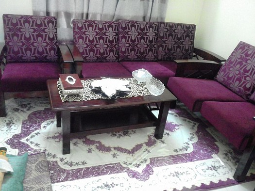 Salon en bois malaisien