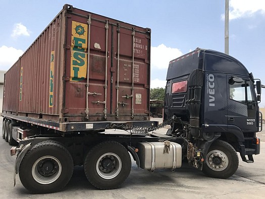Container Truck with 40 feet trailer