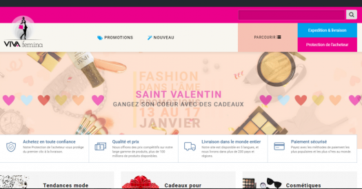 Vêtement femme en ligne